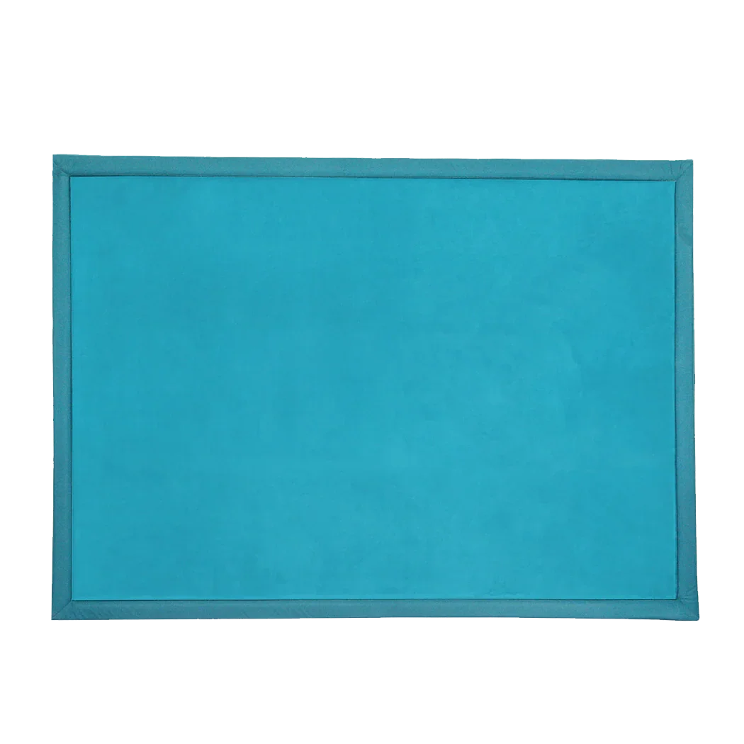 Marlow Coral Velvet Area Rugs Large Mat 150x200cm Blue-2018816778523774984