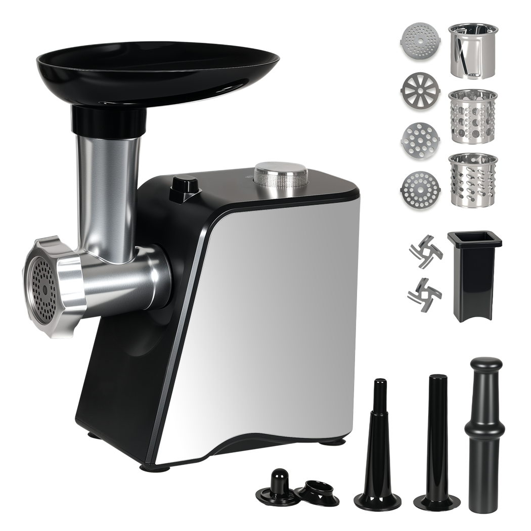 Spector  Electric Meat Grinder 2800W Sausage Stuffer Vegetable Slicer Kitchen-2050056779525656583
