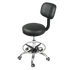 Levede Swivel Office Chair Low Back Round Rolling Stools Height Adjustable-2050056760663871496