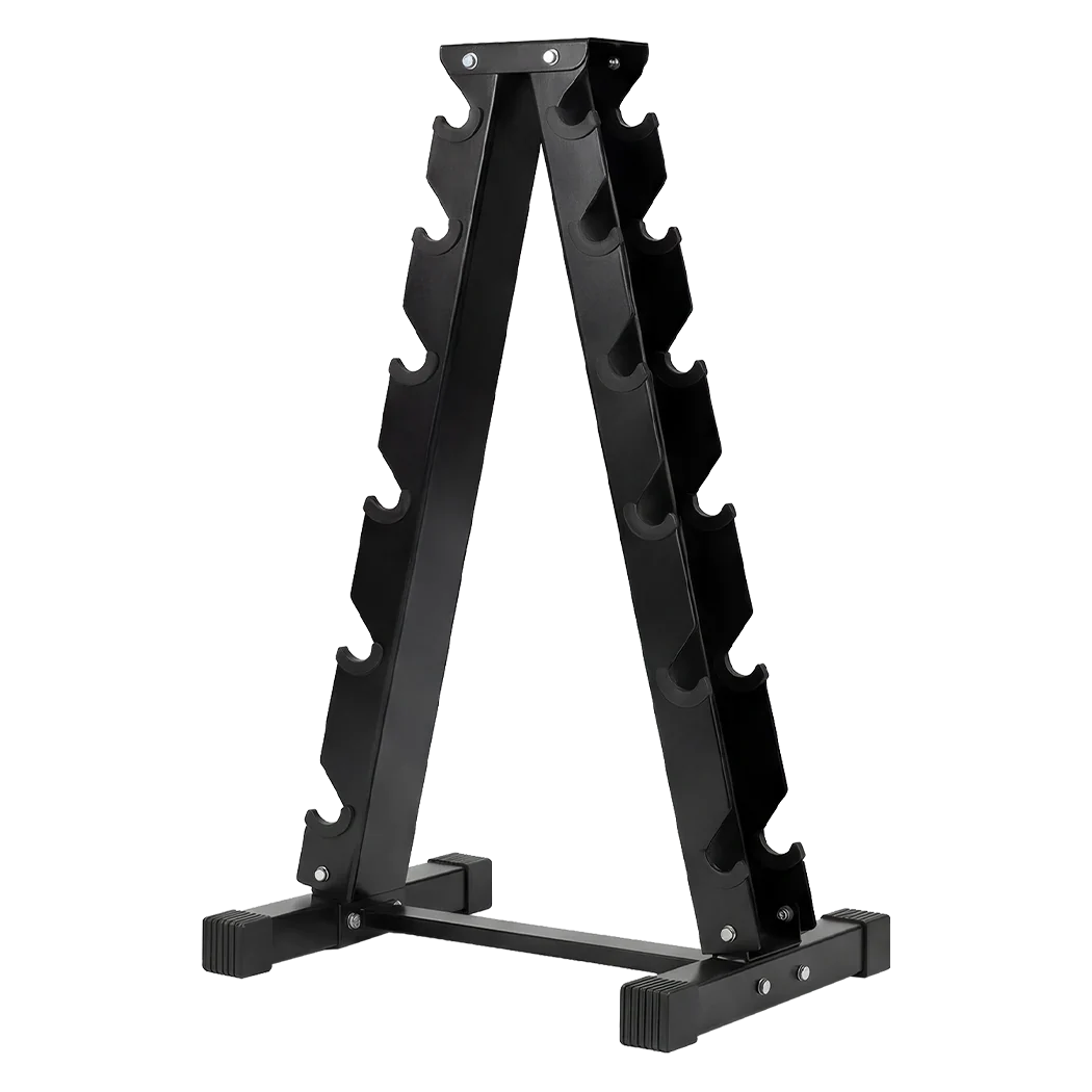 Centra Dumbbells Rack 6 Tier Stand Home Gym Exercise Storage 400kg Capacity-2050056789659095048