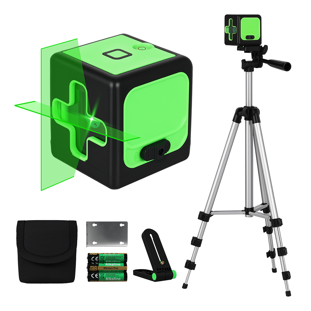Green Laser Level with Tripod 25m IP54 Kit