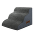 Pawz 3 Steps Pet Stairs Dog Ramp High Density Foam Grey-1919278361537024008