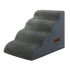 Pawz 4 Steps Pet Stairs Dog Ramp High Density Foam Grey-2018816756843417608