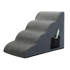 Pawz 4 Steps Pet Stairs Dog Ramp High Density Foam Grey-2029387209974616072