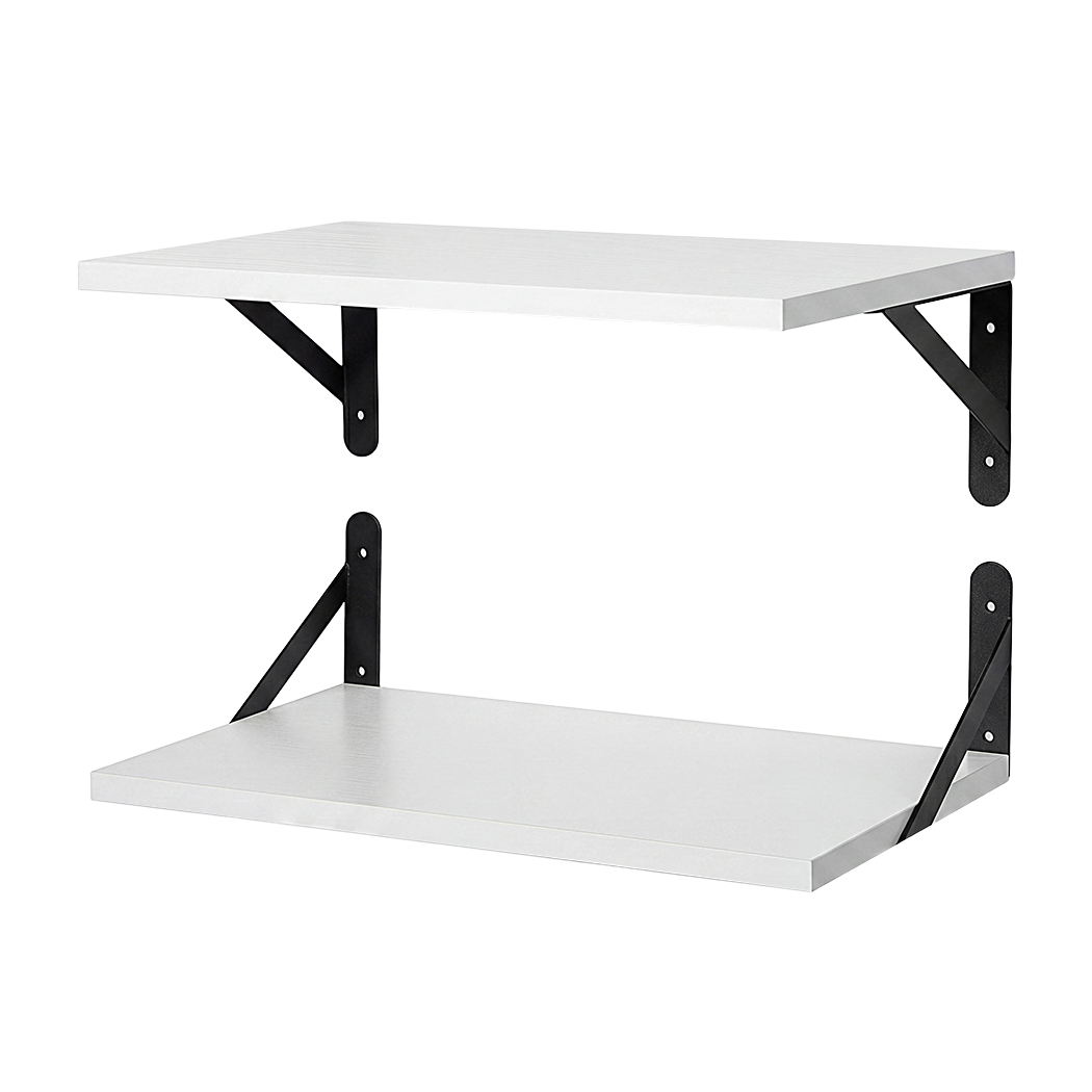 Levede Floating Wall Shelves 2Pcs Deep Wall Mounted Display Book Shelf Bedroom-2061251868176289800