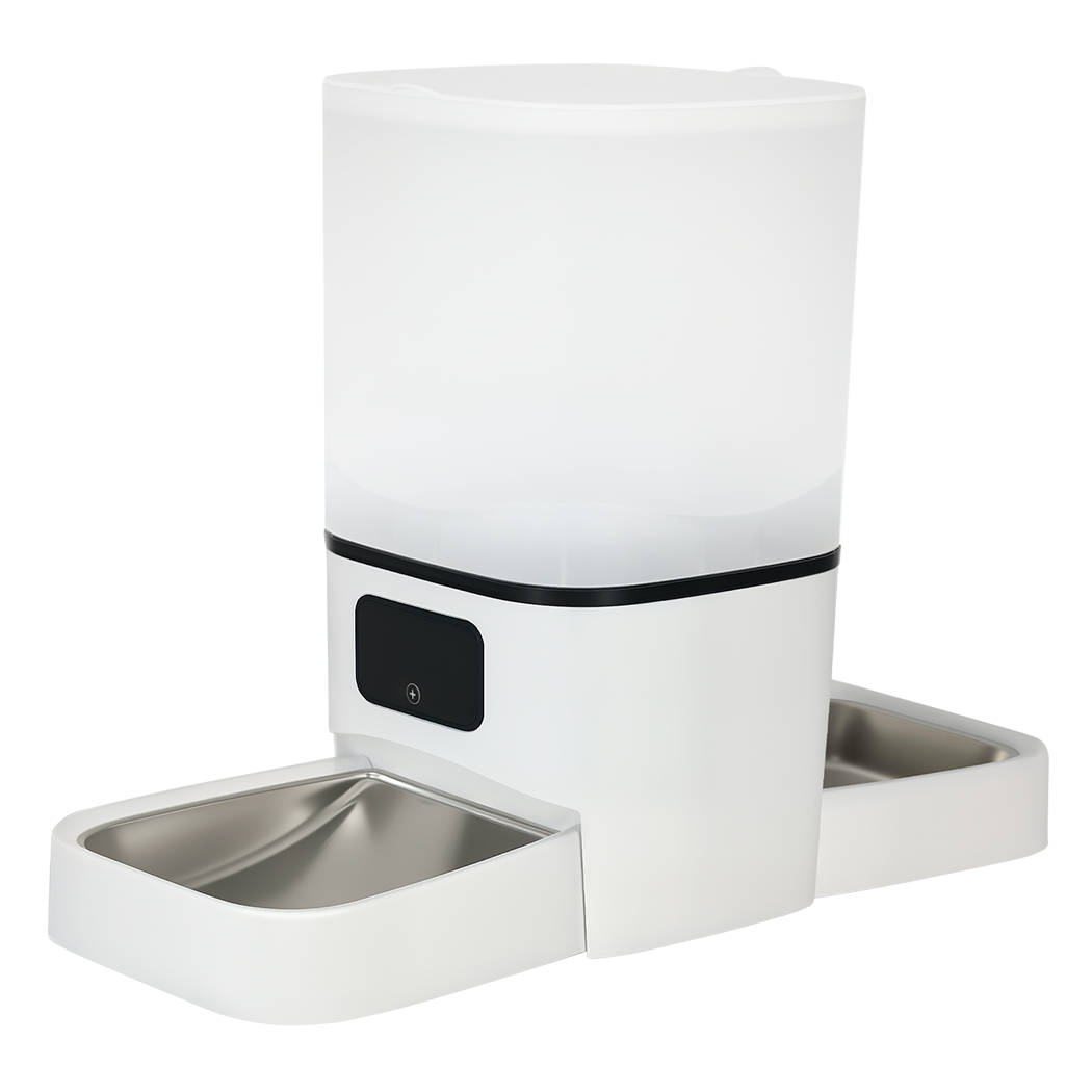 PaWz 6L Automatic Pet Feeder 2 Bowl Food Dispenser-2006733419819700232