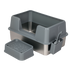 Pawz Stainless Steel Cat Litter Box Large Semi-Enclosed Easy Cleaning Pet Toilet-2050056767278288904