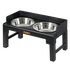 Pawz Elevated Dog Bowls Pet Feeder 6 Height Adjustable Raised Food Water Large-2050056766900801544