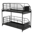 Toque 2 Tier Pull Out Cabinet Organizer Sliding Kitchen Storage Rack Under Sink-2050059016155041800