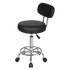 Levede Swivel Office Chair Round Rolling Stools PU Leather Height Adjustable-2050056760236052488