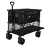 Lambu Folding Wagon Cart Double Shelves-1942353683513741320