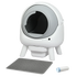PaWz Smart Self Cleaning Cat Litter Box APP Control White-2029387209790066696