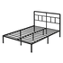 Levede Double Bed Frame Metal Base Platform Headboard Heavy Duty Mass Storage-2050056771011219464