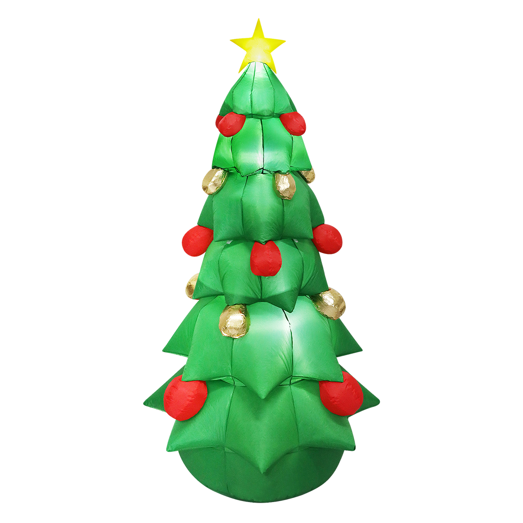 Santaco 2.5M Inflatable Christmas with Led Lights-2006733374823206920