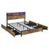 Levede bed frame queen-2006732862589636616