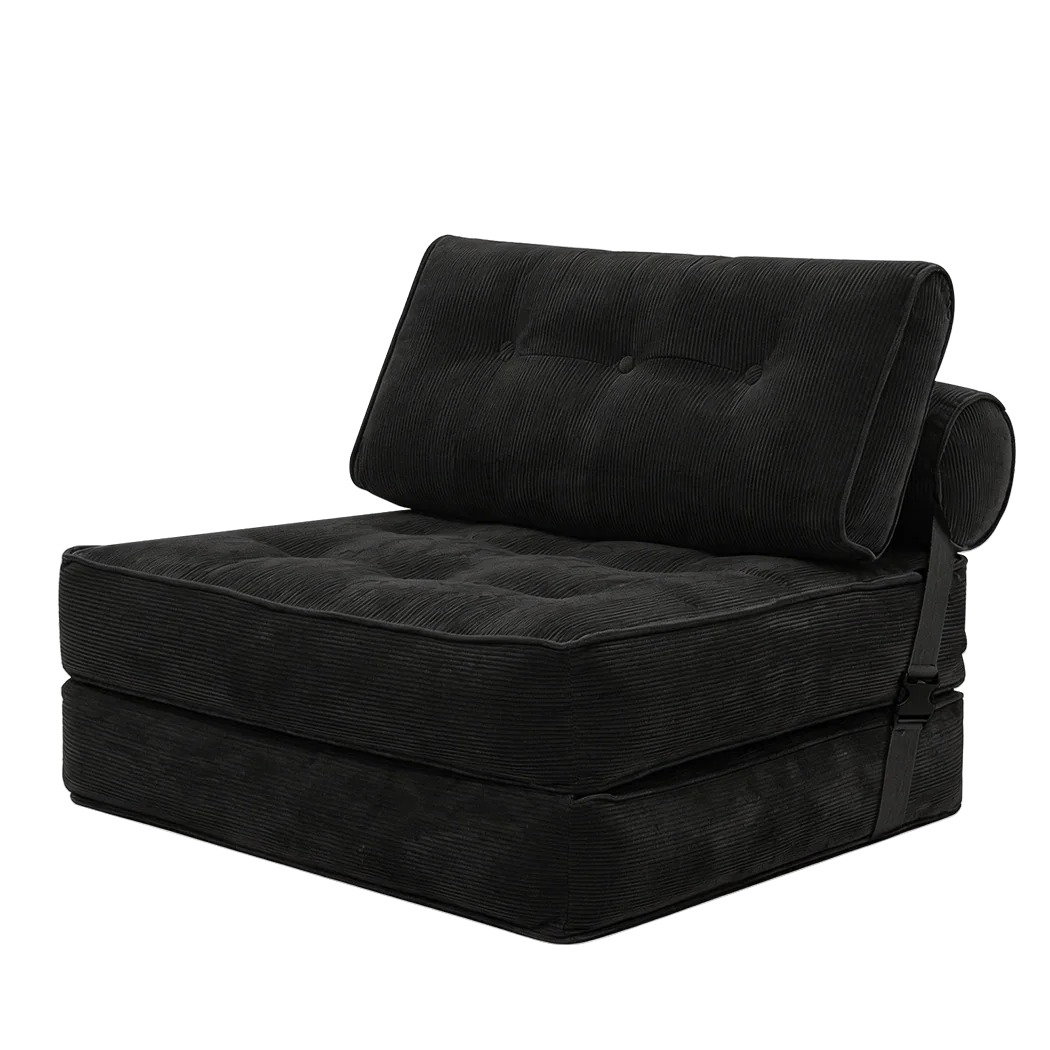 Levede 3 in 1 Convertible Sofa Bed Foldable Single Sleeper Chair Living Room-2050056788010733576