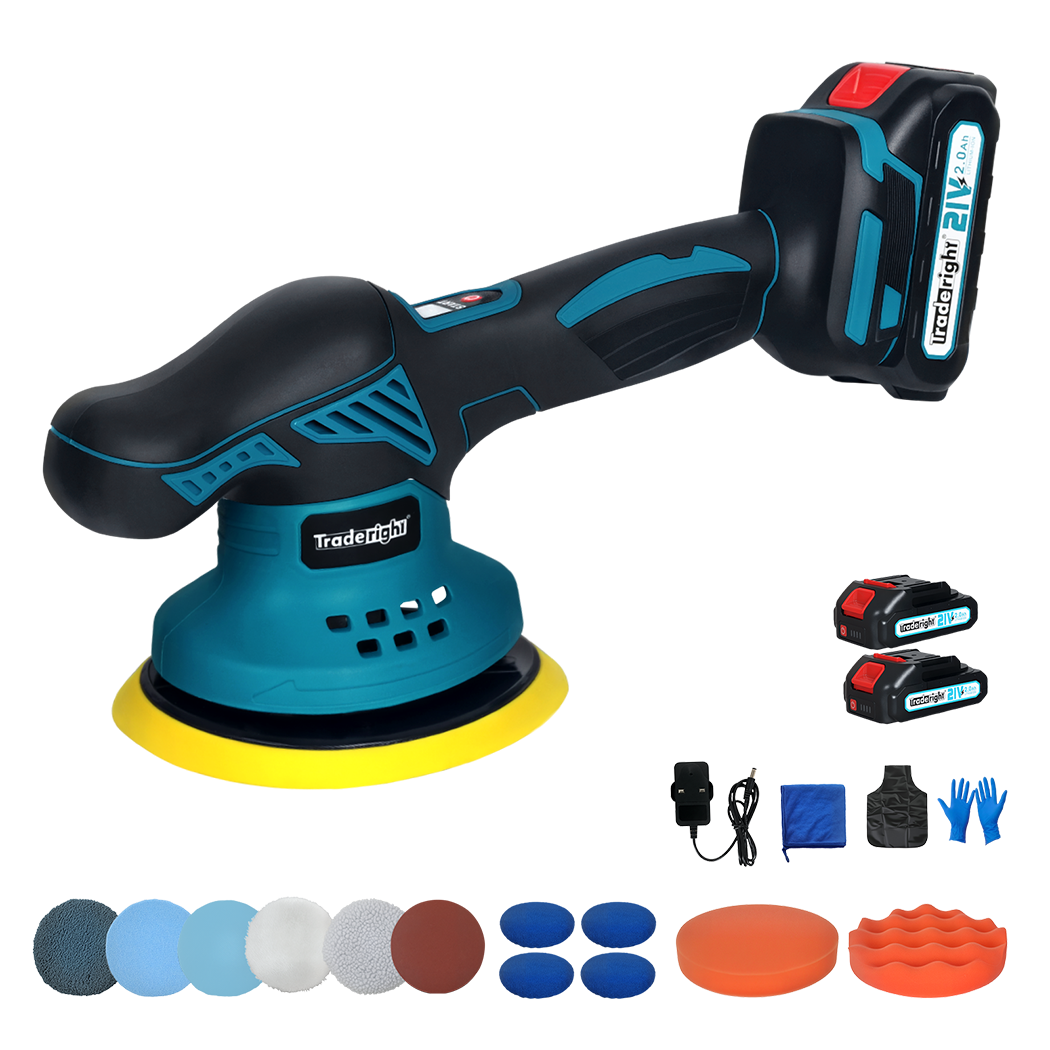 Traderight 21V Cordless Car Polisher Buffer Machine-2006733388836376584