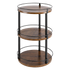 Toque Lazy Susan Turntable 3 Tier 360° Spin Pantry Organiser For Kitchen Brown-2109799596040065033