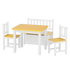 Bopeep Kids Table and Chairs Set Wooden Study Play 4PCS-1919892815270252552