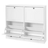 Levede Shoe Cabinet 4 Flip Drawers Vertical Storage Rack Organiser Entryway-2050059010169769993