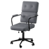 LEVEDE Ergonomic Office Chair Computer PU Grey-2029387206975688712