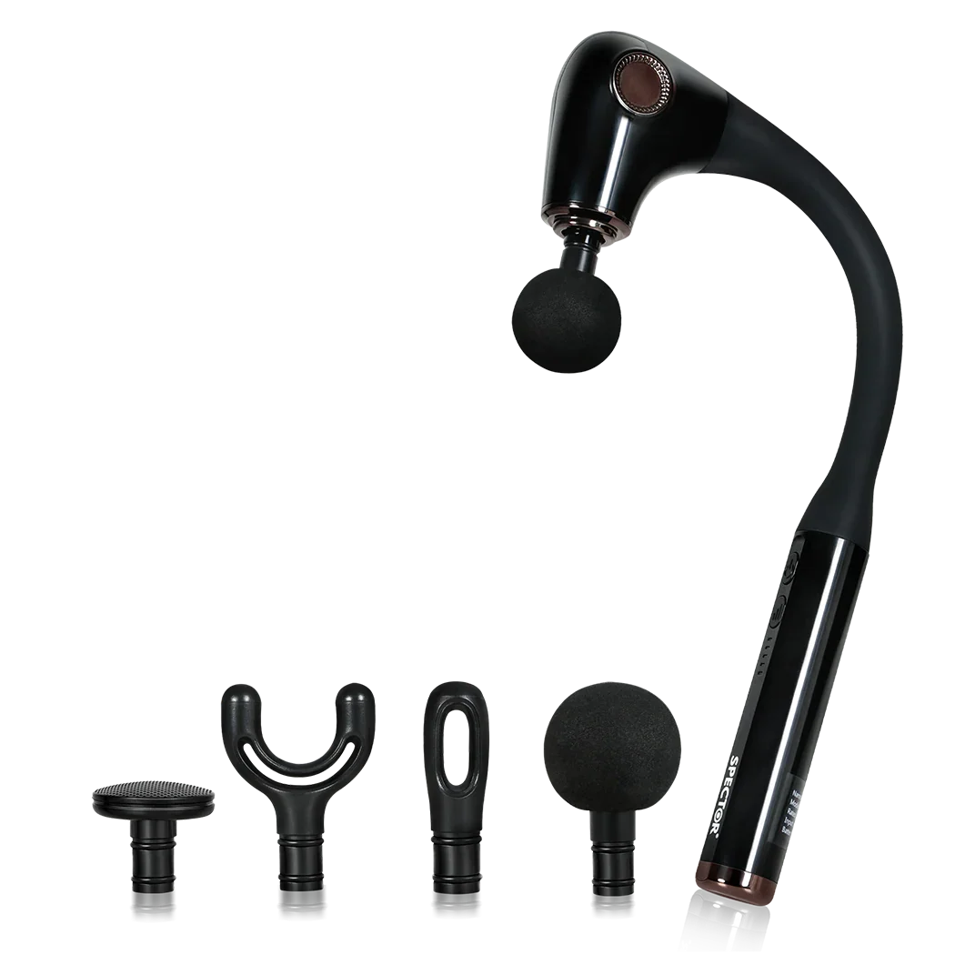 Spector Extended Handle Massage Gun Black-2006732693613711368