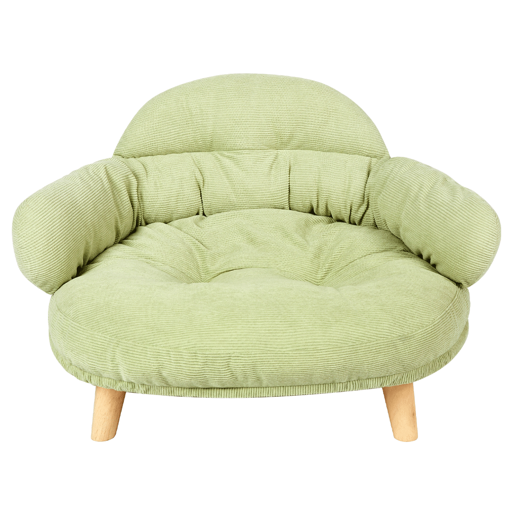 Pawz Elevated Pet Dog Cat Sofa Bed Couch XL Size Green-1910112275419762696