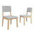 Levede Dining Chairs 8 Upholstered Kitchen Chair-2029387211673309192