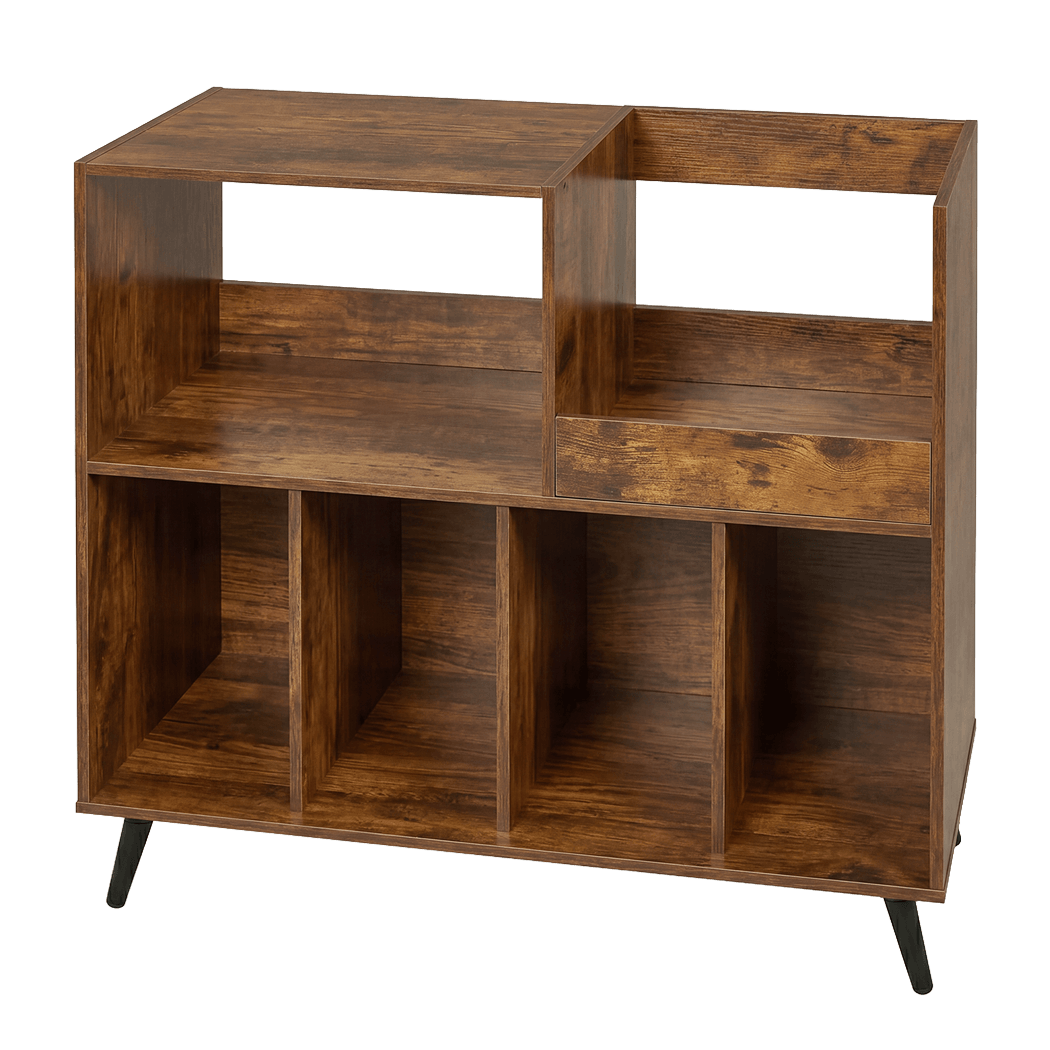 Levede Record Player Stand Vinyl Holder Cabinet Turntable Table 300+ Albums-2102558716346896393
