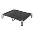 Pawz Elevated Dog Bed M Breathable Mesh Cooling for Indoor Outdoor Black-2100034991567278088