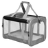 Pawz 3 in 1 Pet Soft Crate Dog Cat Carrier XL Size Grey-2006732695287238664
