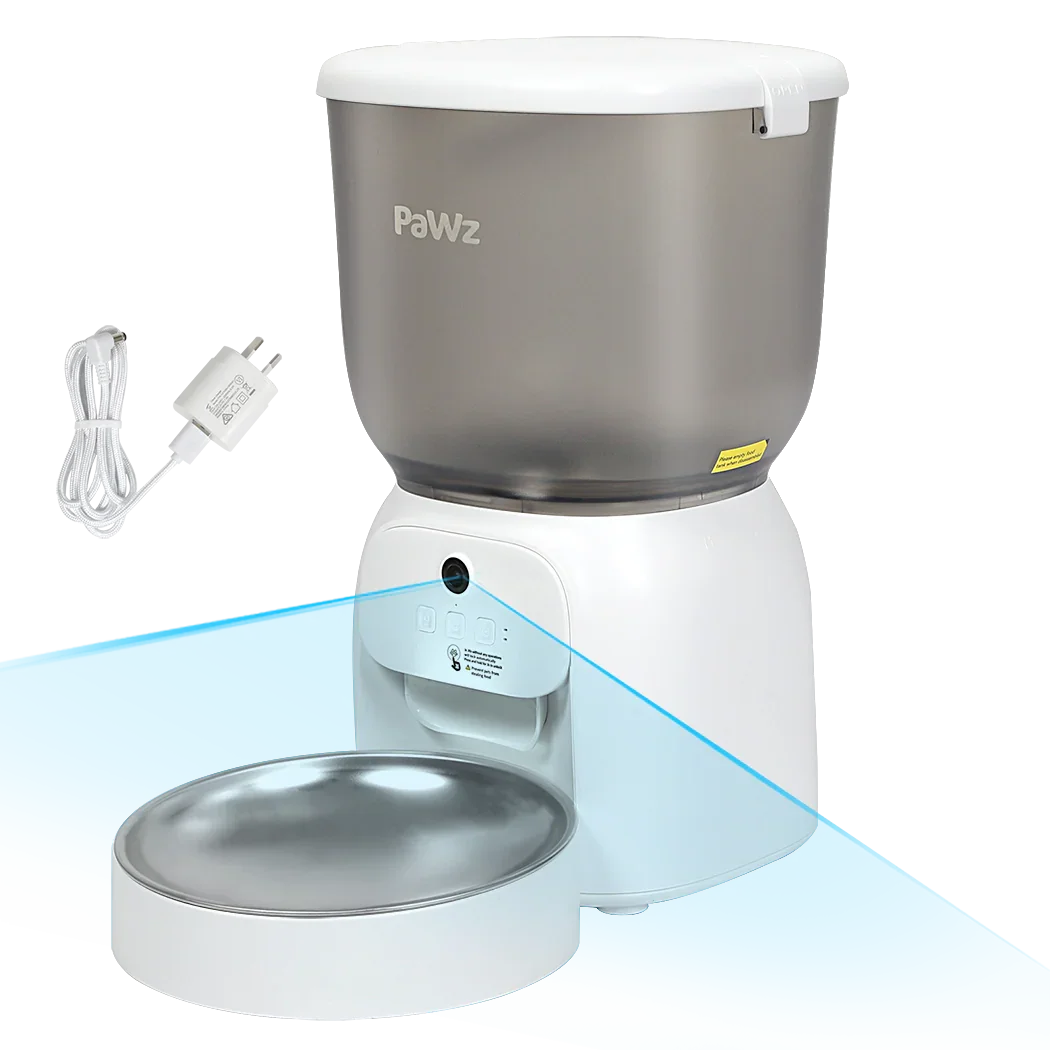 Pawz 4L Auto Pet Feeder Automatic Camera WiFi App-2006732706821574664