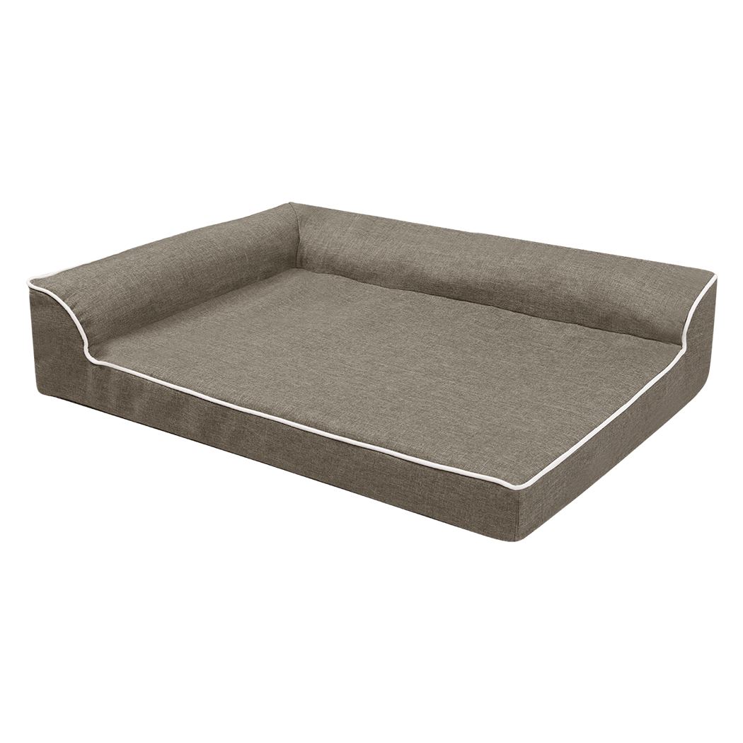 Pawz Orthopedic Dog Bed L Coffee