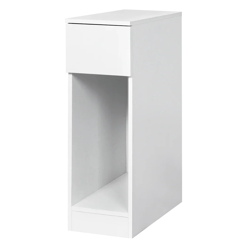 Levede Slim Bedside Table Nightstand Side Table Storage Bedroom Narrow Cabinet-2050056781610225672