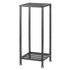 Levede Metal Plant Stand 76cm Tall 2 Tier Indoor Corner Shelf Black Display Rack-2072893560058941449