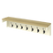 Levede Coat Rack Wall Mounted Shelf 7 Double Hooks Storage Entryway Hallway-2050056761783750664