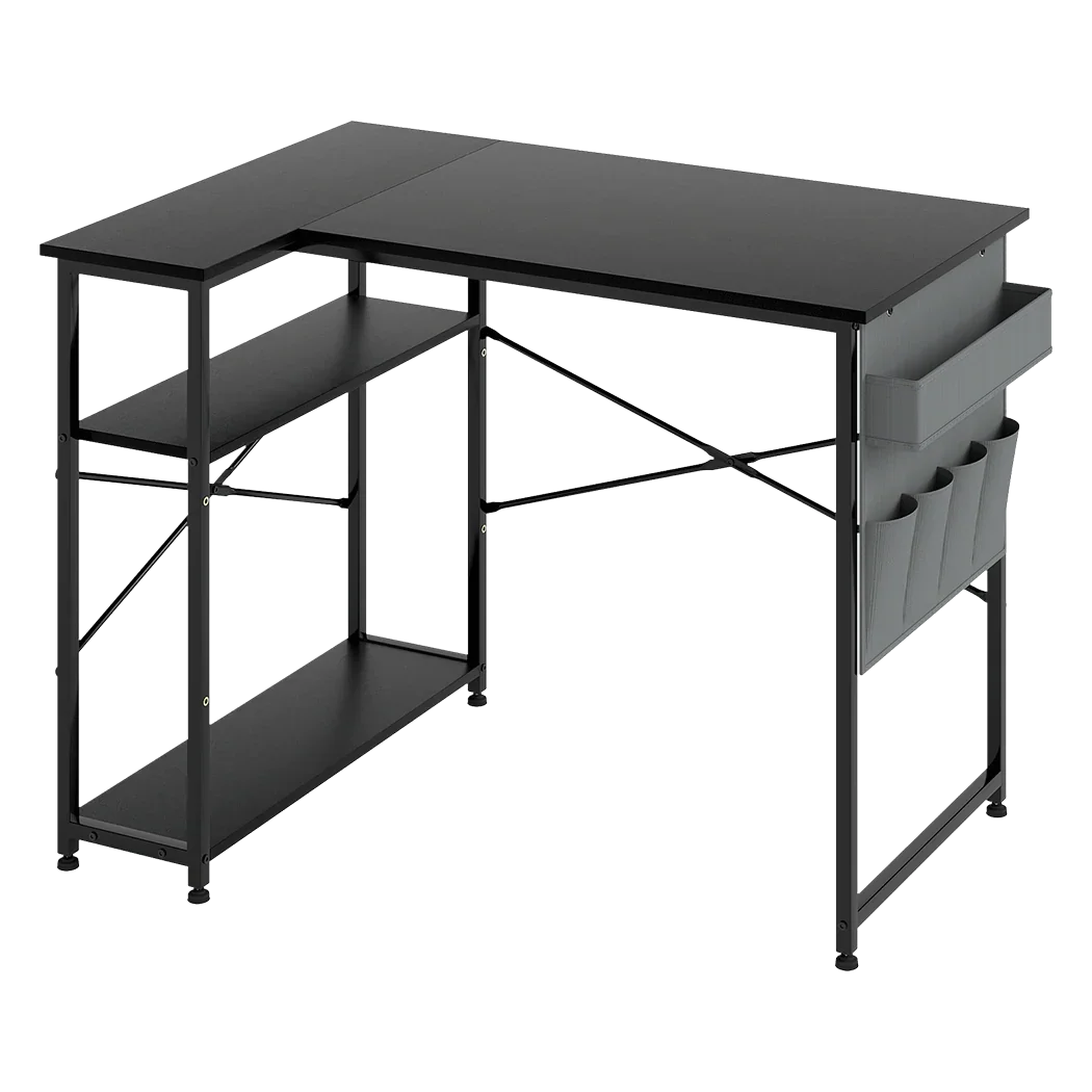Levede L-shaped Gaming Computer Desk Corner Table Home-2050056910379552776