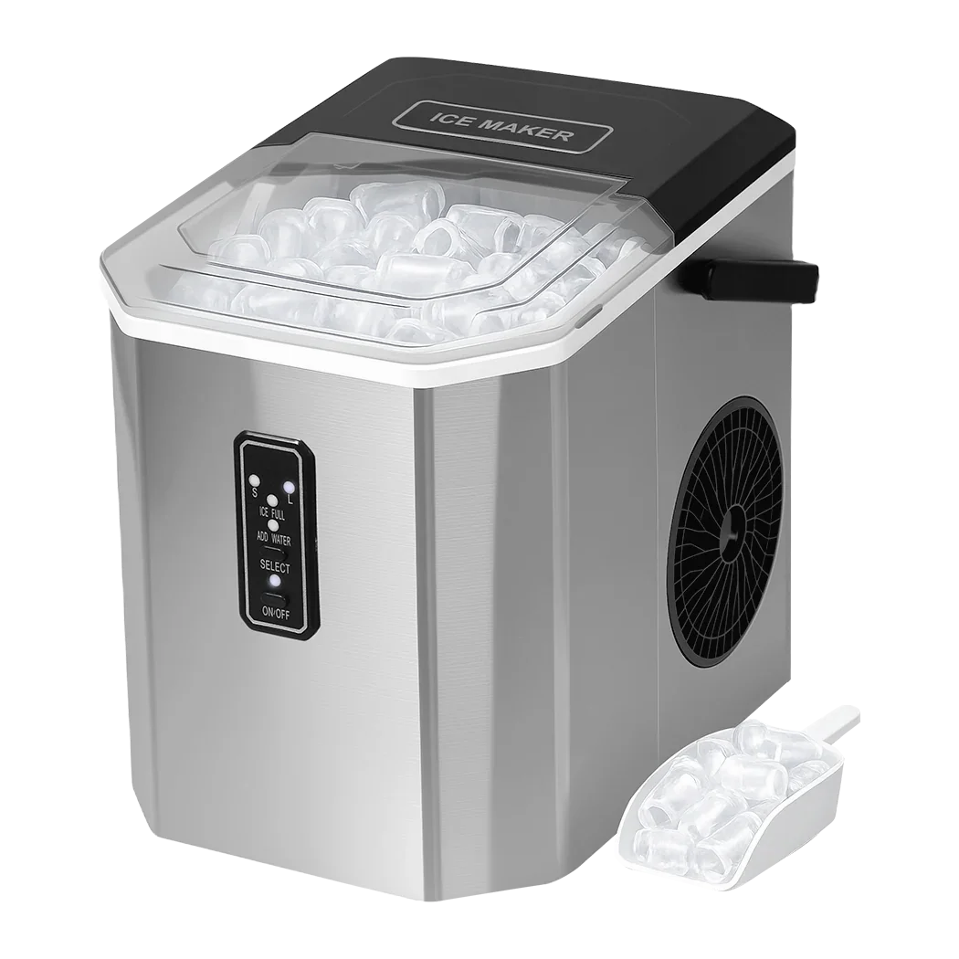 Spector Portable Ice Maker Machine Ice Cube Tray 12kg Bar Countertop Self Clean-2050056762438062088