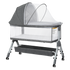 Bopeep Baby Cot Bed Crib Newborn Co-Sleeper Bassinet Safety Adjustable Bedside-2050056762865881097