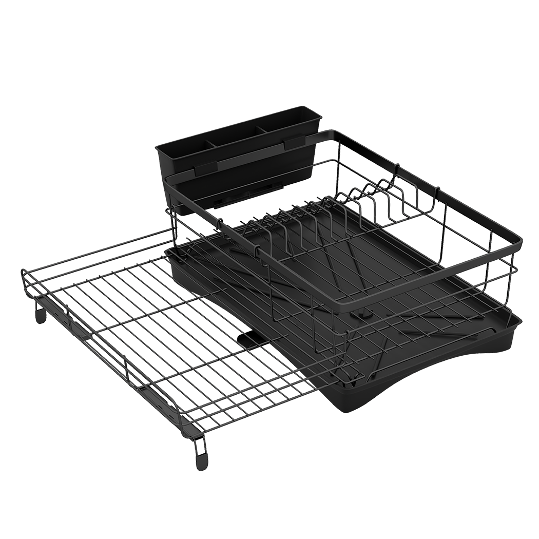 Toque Expandable Drain Drying Rack Dish Bowl Holder-2029387209609711624