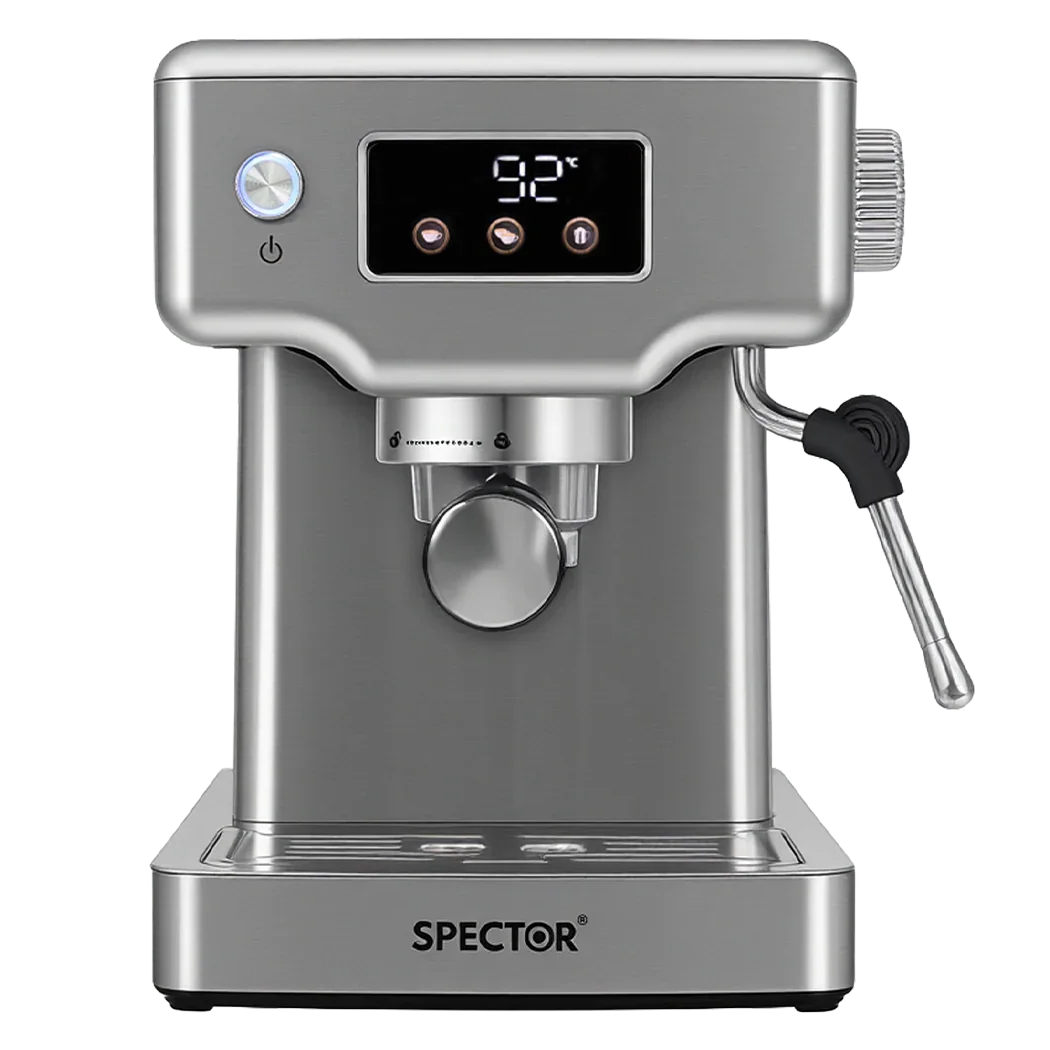 Spector 20 Bar Espresso Coffee Machine Maker Milk Frother Cappuccino Latte Cafe-2050056761360125960