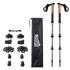 Mountview 2 Pcs Hiking Trekking Poles Walking Stick Adjustable Lightweight Grey-2050059022622658568