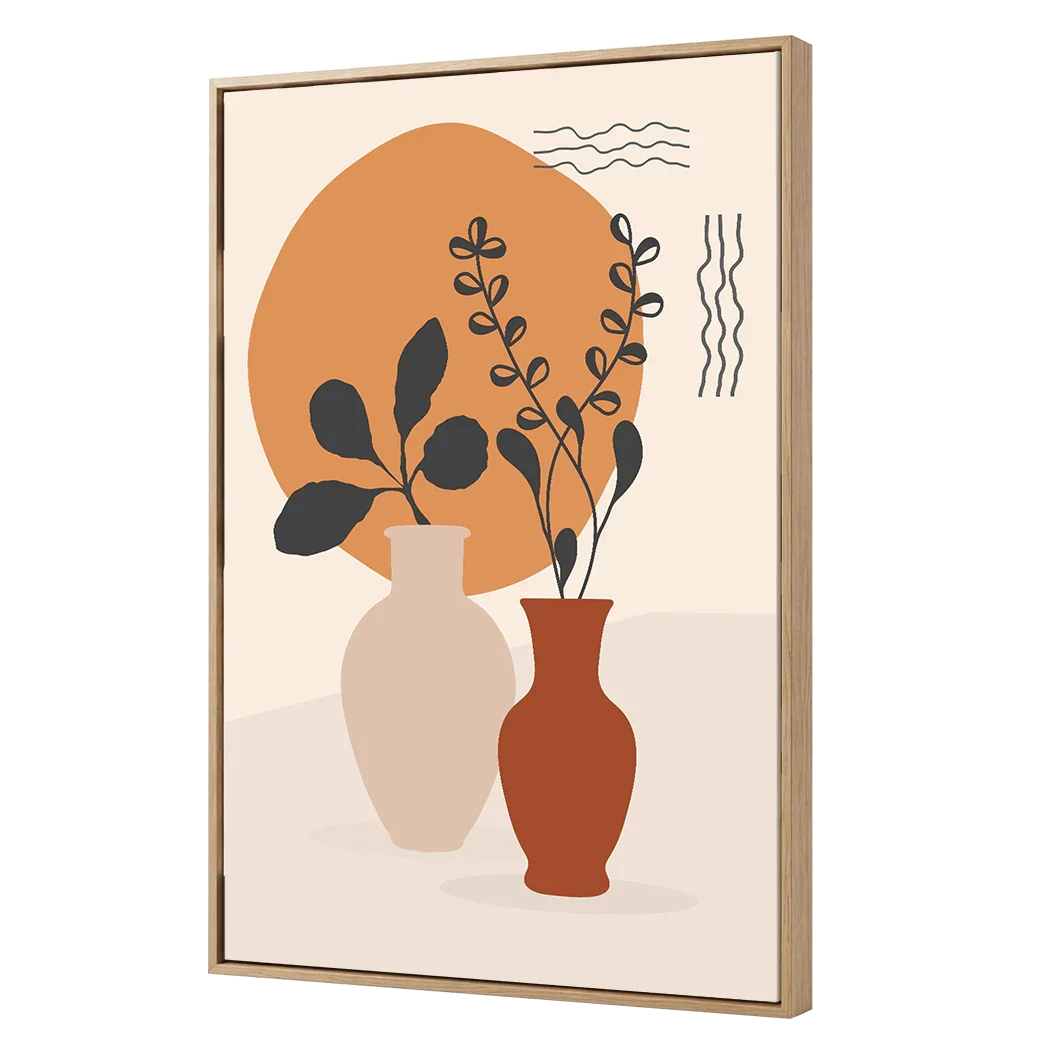 Yezi  Wall Art Canvas Modern Abstract 80×120cm Framed Artwork Home Office Decor-2050059007065985032