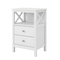 Levede Bedside Table Nightstand Side End Table 2 Drawers Storage Bedroom Cabinet-2050056781207572488