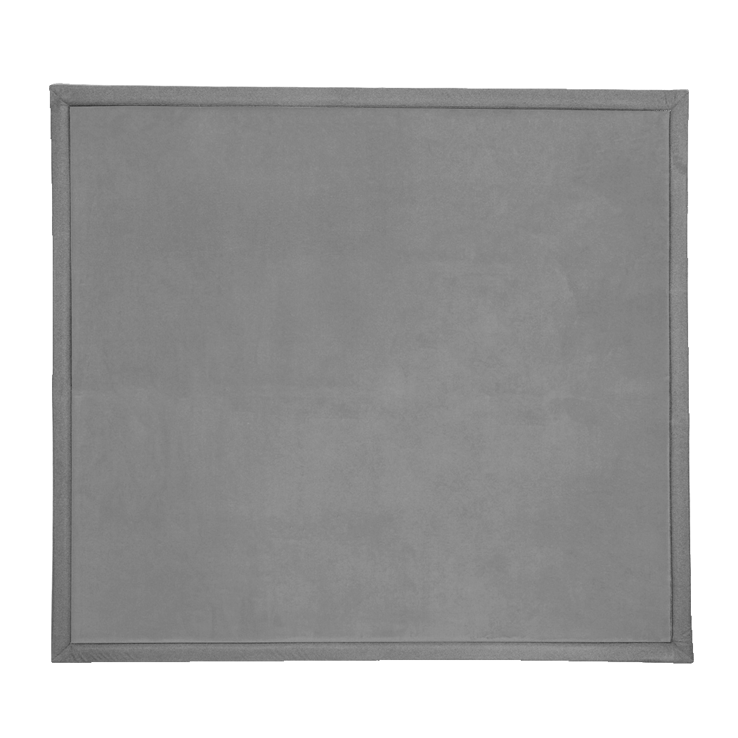 Marlow Coral Velvet Area Rugs Large Mat 180x200cm Grey-2006732690937745416
