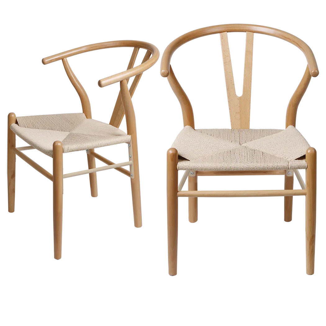 Levede 4x Dining Chairs Wooden Hans-2018816923311149064