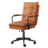LEVEDE Ergonomic Office Chair Computer PU Brown-2006732703109615624