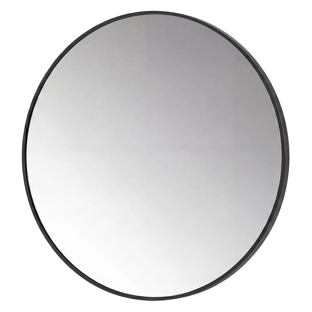 Yezi 60cm Wall Vanity Mirror Round Decorative Bathroom HD Glass Anti-explosion-2050059008861147144