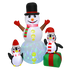 Santaco 1.8M Inflatable Christmas Snowman LED Lights-2065254640492089352