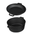 Toque 5.84L Double Dutch Oven 2 in 1 Cast Iron Pan-2050056750580764680